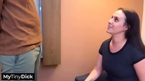 Disappointing little dick snatches a humbling ending