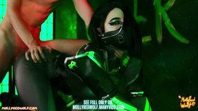 Cosplay Slut Gets Dominated by Massive Cock