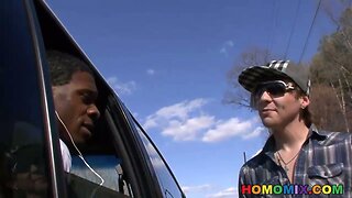 White Boy Meets Black Guy: A Bus Stop to Fuck Pad Adventure