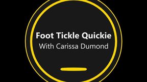 Foot Tickle Quickie with Carissa Dumond (1080p)
