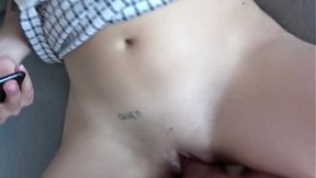 Hot Blonde German Babe fucks Neighbour While She Is On Phone