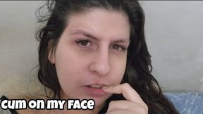 Chubby Face Fetish & Dirty Talk - Face Close Up Naughty Talk