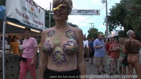 Fantasy Fest In Key West - amateur MILFs