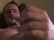 I Moan and Get Myself Off! Cum Hits My Face!