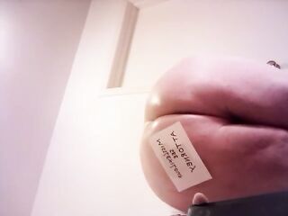 MissLexiLoup sexy curvy butt female wanking classic undress club views