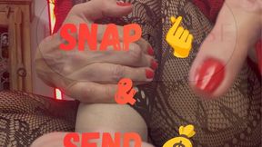 Snap ? & Send ? you’ll drain till it hurts!