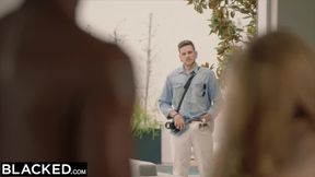 Glamorous Jason Brown and Kendra Sunderland at cowgirl clip