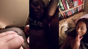 halloween hookup: pov interracial anal cumshot