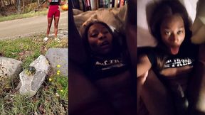 halloween hookup: pov interracial anal cumshot