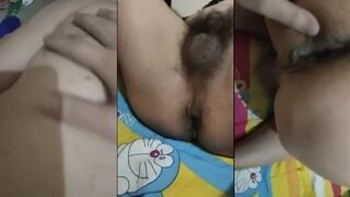 Horny Asian guy takes raw bear creampie in HD porn video
