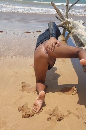 Ladysilva naked on the beach I really want to hot on the beach