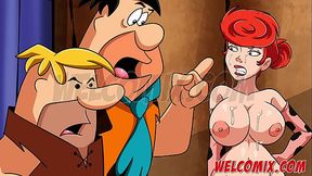 Orgy at Buffalos&rsquo_ Clube - The Flintstoons - Comic 04 FULL