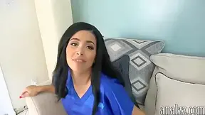 Busty Gf Takes Big Cock In Her Ass For The First Time