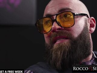 ROCCO SIFFREDI - Artsy Hottie Peachlollypop Gets Her Booty Drilled By Bosse's GIANT Schlong