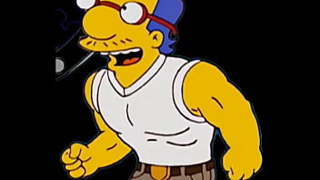 Milhouse y Nelson le quieren comer la panocha a marge