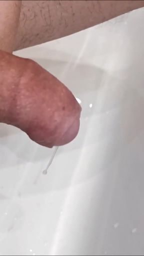 Must-share moment from &quot;Slow motion flooding cumshot, cumming with a ball stretcher&quot;