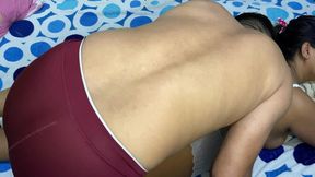mayemarc1 - deitada de costa dando minha bunda por tras