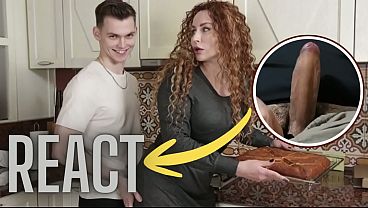 React: SHAME4K Lovely MILF is trying to be a great neighbor for handsome guy