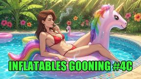 Inflatables Gooning #4C: Goon Castle Trance (Animated, Music)