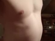 Belly play after inflation with the pump