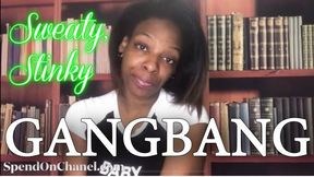 Sweaty, Stinky Encouraged Bi Gangbang