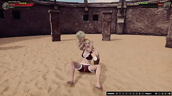 Johnny Walker Black VS Eleonore (Naked Fighter 3D)