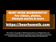 Bearhemoth Struggles to Pull Off Pants - 6' 4", 715 pound superchub