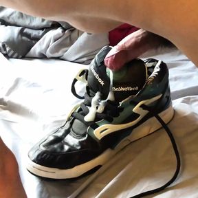 Pumping Cum Into A Friend&#039;s Reebok Pump Sneakers