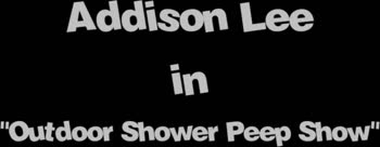Addison Lee's Step Fantasy: Caught Watching Her Shower
