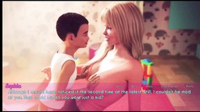 AWAM: Sam draws Sophia naked