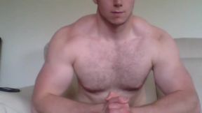 Clay Flexes His Muscular Upper Body