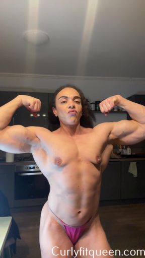 Ebony milf rages, no mercy, no shame