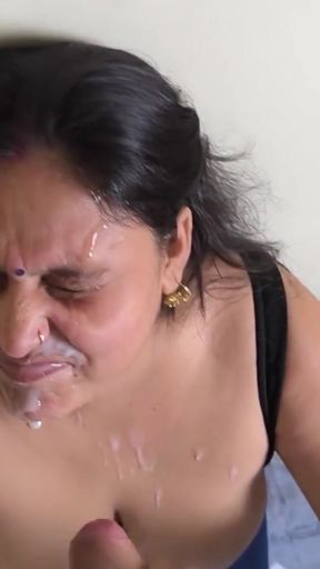 Captivating moment from &quot;cum in mouth&quot;