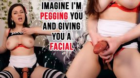 IMAGINE I'M PEGGING YOU AND GIVING YOU A FACIAL 1080P - ELLIE IDOL