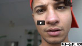 Young street thug's sore hole.