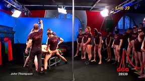 Hard Gangbang Action: Pornstar Fucked and Squirted by Five Men