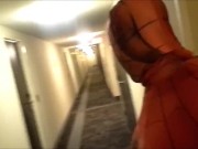 spider quick stroke at hotel elevators