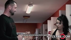 HITZEFREI German MILF Bonny Devil fucks a fan