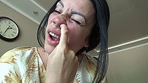 hard to get boogers