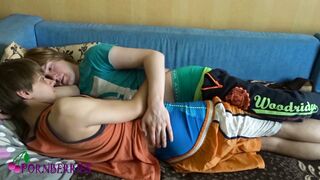 Porn Berries gives his man a hot load after he gives him a hard bareback handjob