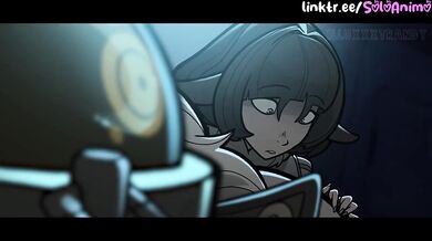 Rough interrogation in lewd cartoon heaven
