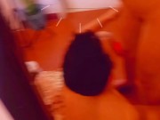 Mi hermanastra me muestra su ropa para ir al gimnasio. Terminamos teniendo anal. Big Ass Latina