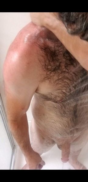 Stroking in the Shower