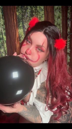 Halloween Balloon Fetish