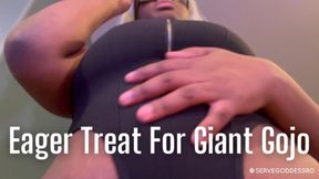 Eager Treat For Giant Gojo - Royal Ro cosplay giantess vore pov hd mp4 1080p