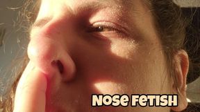 Roman Nose Fetish Close Up Touching And Showing My Profile Angles In Detail For Nose Lovers