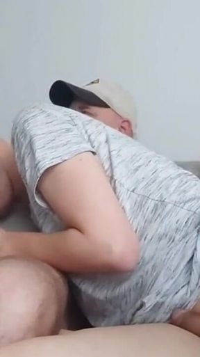 *** with Daddy. Kissing Blowjob Gay Video