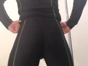 flyin in spandex compression lycra