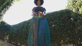 Giantess Princess Chase: Can Your Tiny Keep Up in My Maze? | Playful Giantess Cosplay Run. (TINY POV)