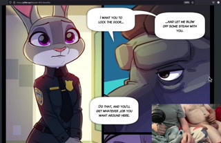 Zootopia Comic Dub: Judy Hopps x Chief Bogo (Furry Yiff Comics)
